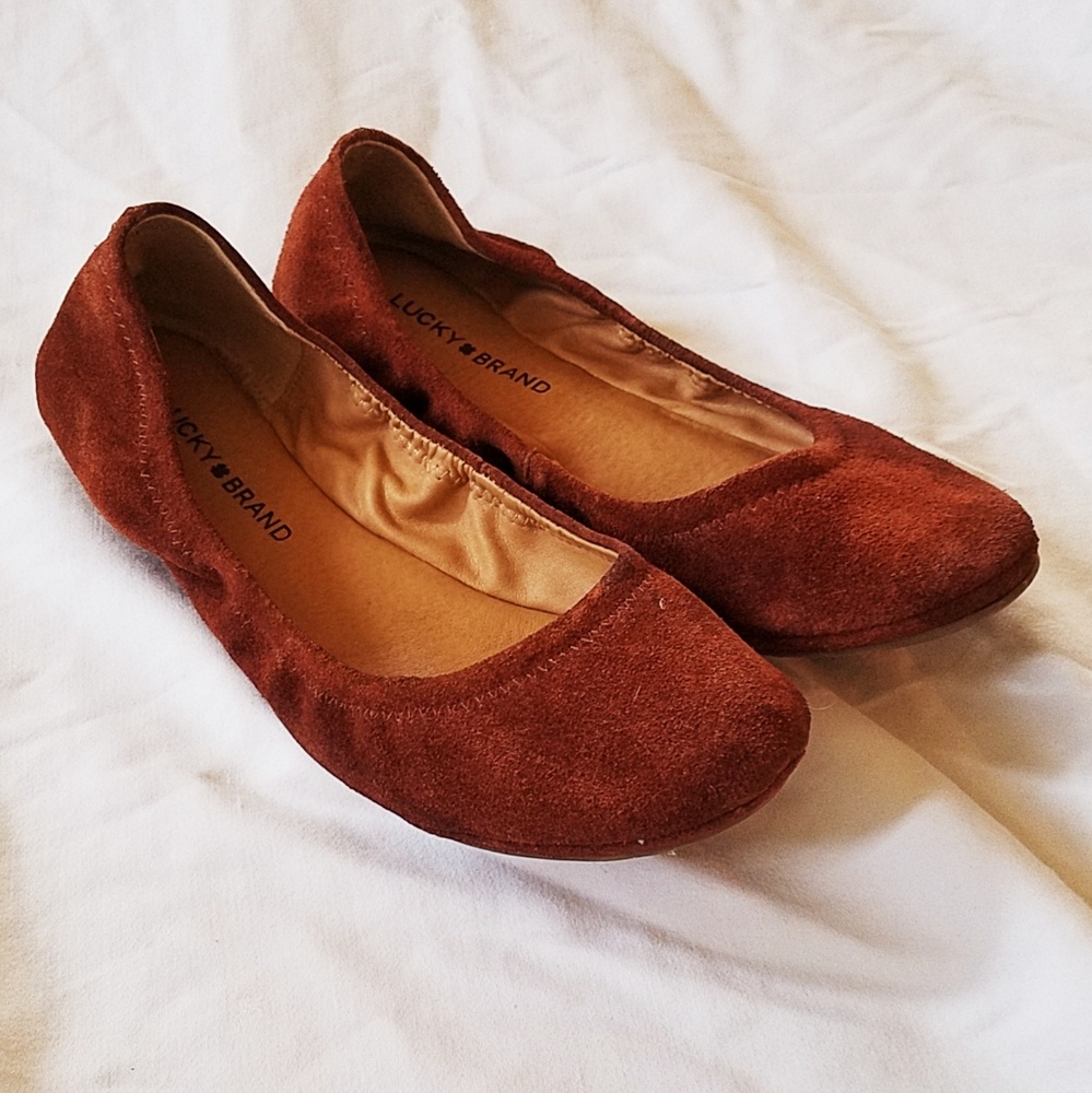 Brown Lucky Brand Flats